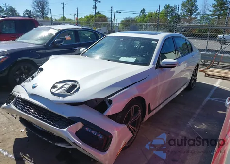 2017 BMW 740I z USA, uszkodzony, nr VIN WBA7E2C38HG741238